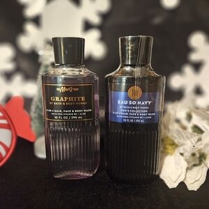 Bath & Body Works 3-in-1 Hair, Face and Bodywash Set - Men's Collection